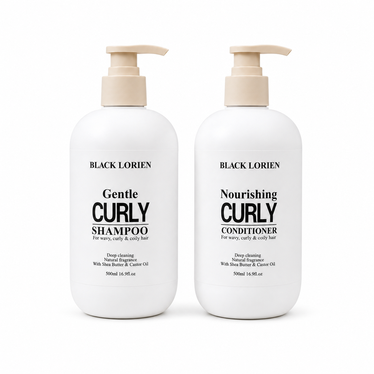 Black Lorien Hydrating Shampoo + Conditioner Duo