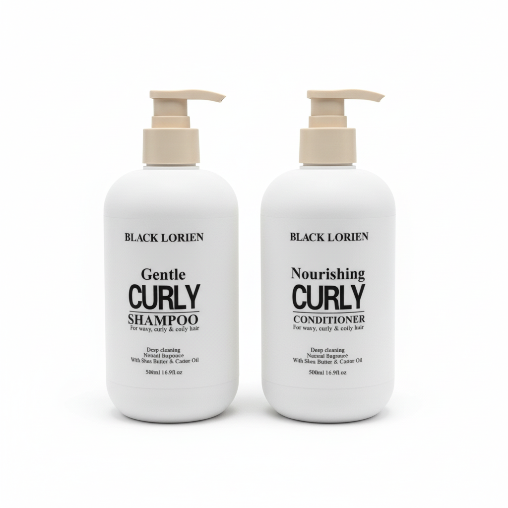 Black Lorien Hydrating Shampoo + Conditioner Duo