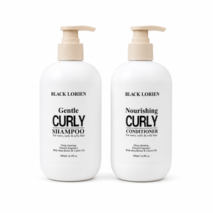 Black Lorien Hydrating Shampoo + Conditioner Duo