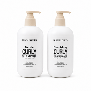 Black Lorien Hydrating Shampoo + Conditioner Duo
