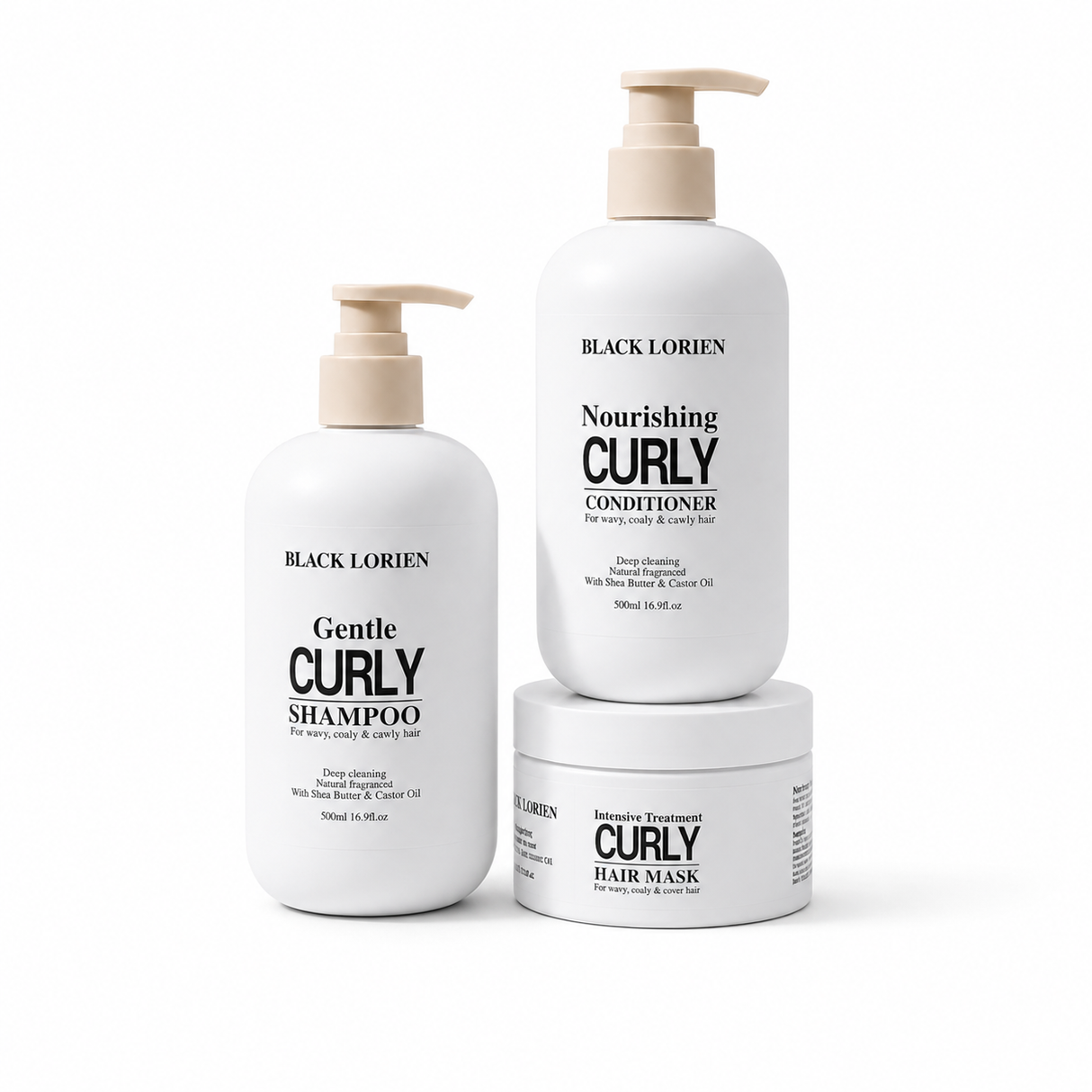 The Deep Repair Ritual (Shampoo + Conditioner + Hair Mask)
