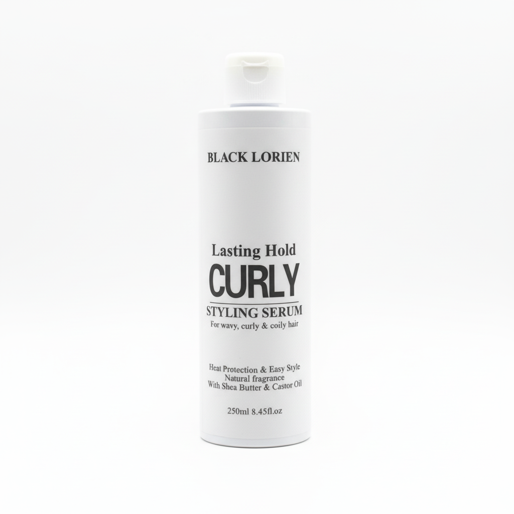 Lasting Hold Curly Styling Serum-Curl Defining Cream